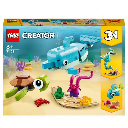 31128 LEGO Creator - Delfino e tartaruga