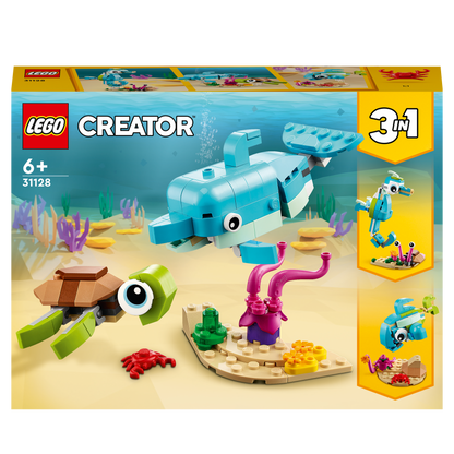 31128 LEGO Creator - Delfino e tartaruga