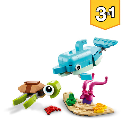 31128 LEGO Creator - Delfino e tartaruga