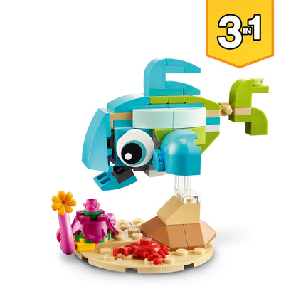 31128 LEGO Creator - Delfino e tartaruga