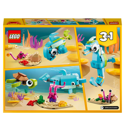 31128 LEGO Creator - Delfino e tartaruga