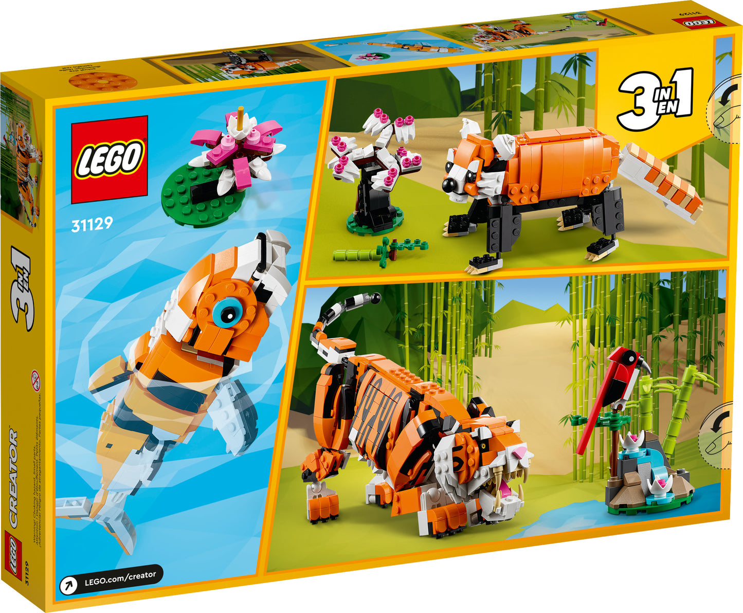 31129 LEGO Creator - Tigre Maestosa
