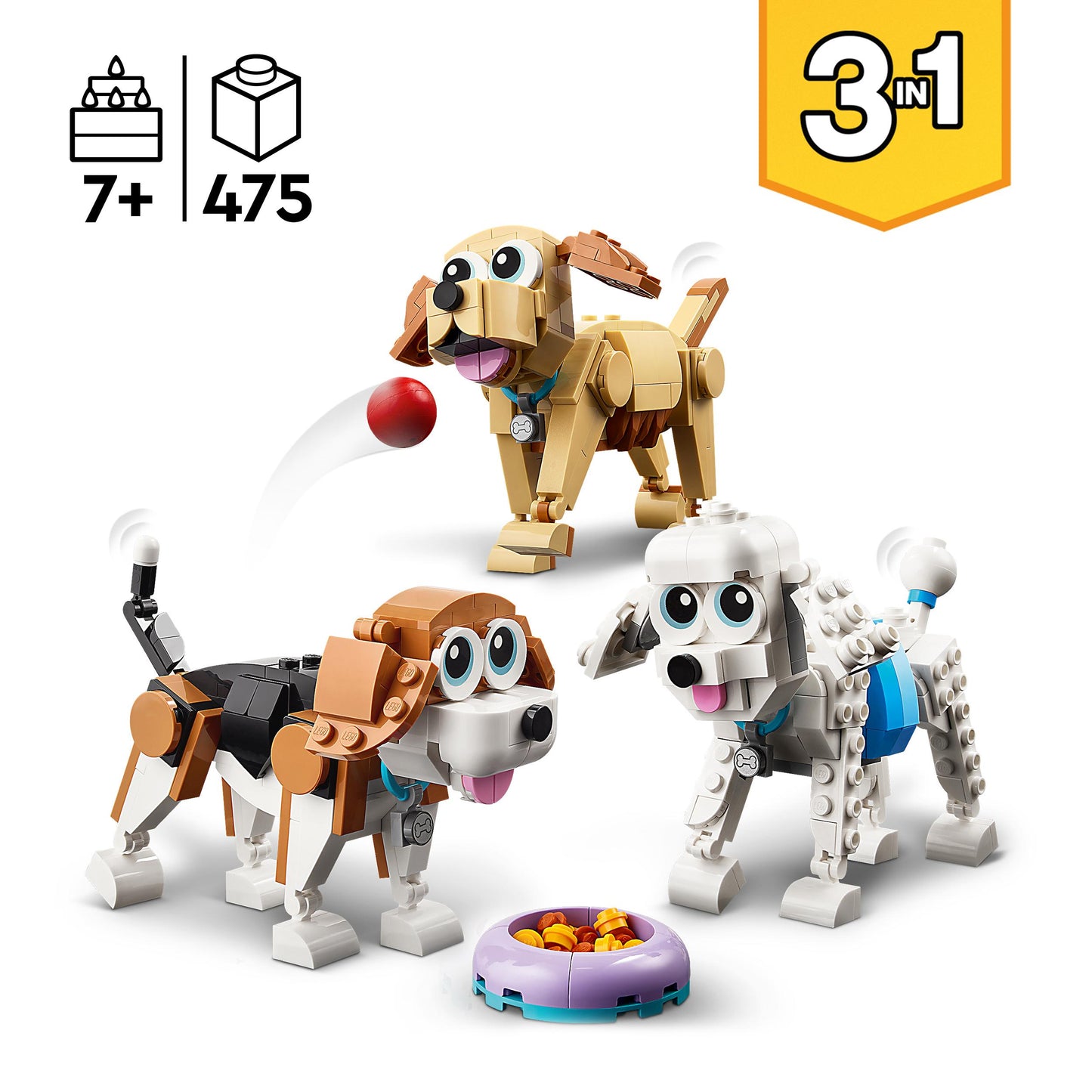 31137 LEGO Creator - Adorabili cagnolini