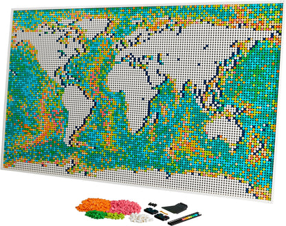 31203 LEGO Art Mappa del Mondo