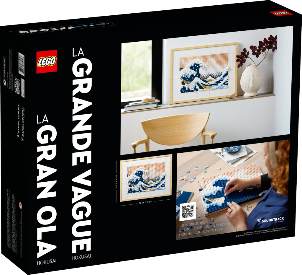 LEGO Art 31208 Hokusai - La Grande Onda, quadro decorativo fai-da-te, da  collezione in Vendita Online