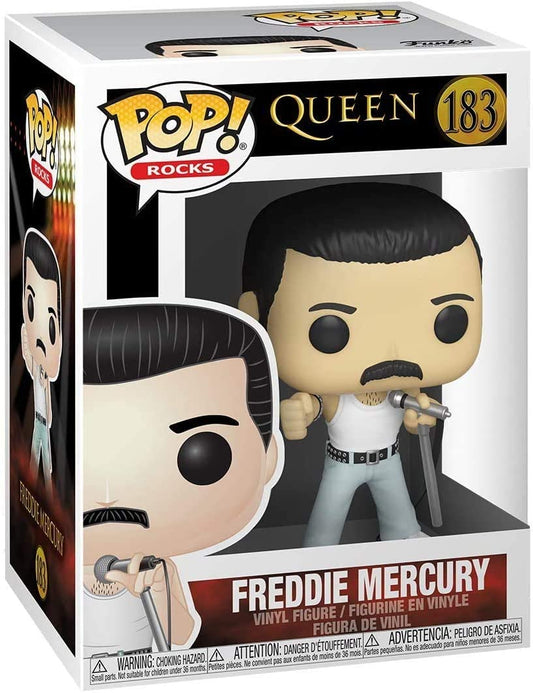 ROCKS 183 Funko Pop! - Freddie Mercury Radio Gaga 1985