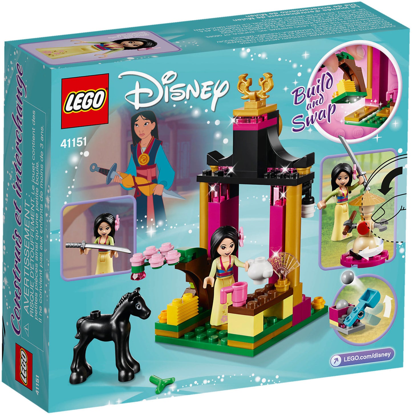 41151 LEGO Disney - La Giornata Di Addestramento Di Mulan