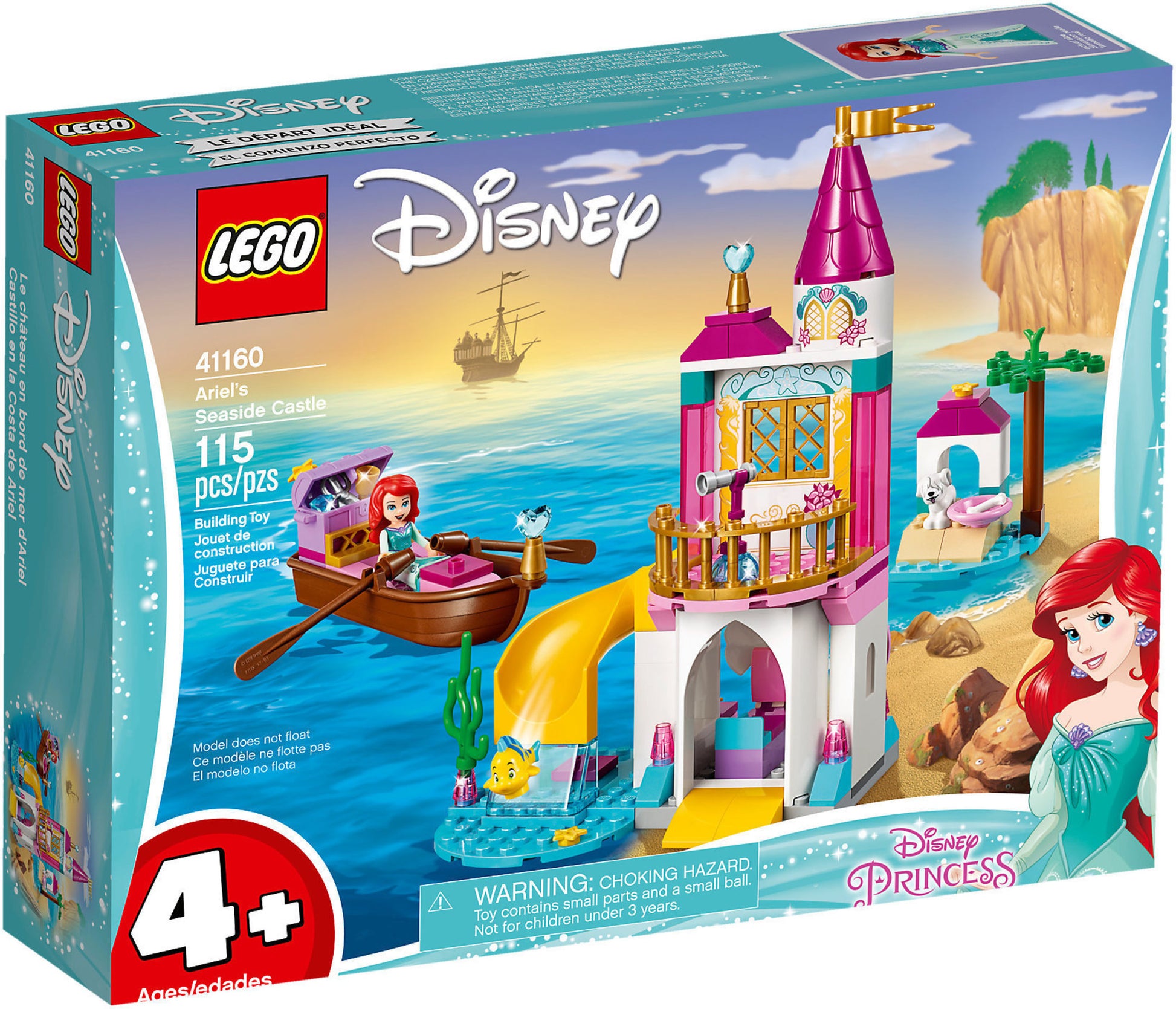 41160 LEGO Disney - Il Castello Sul Mare Di Ariel – sgorbatipiacenza