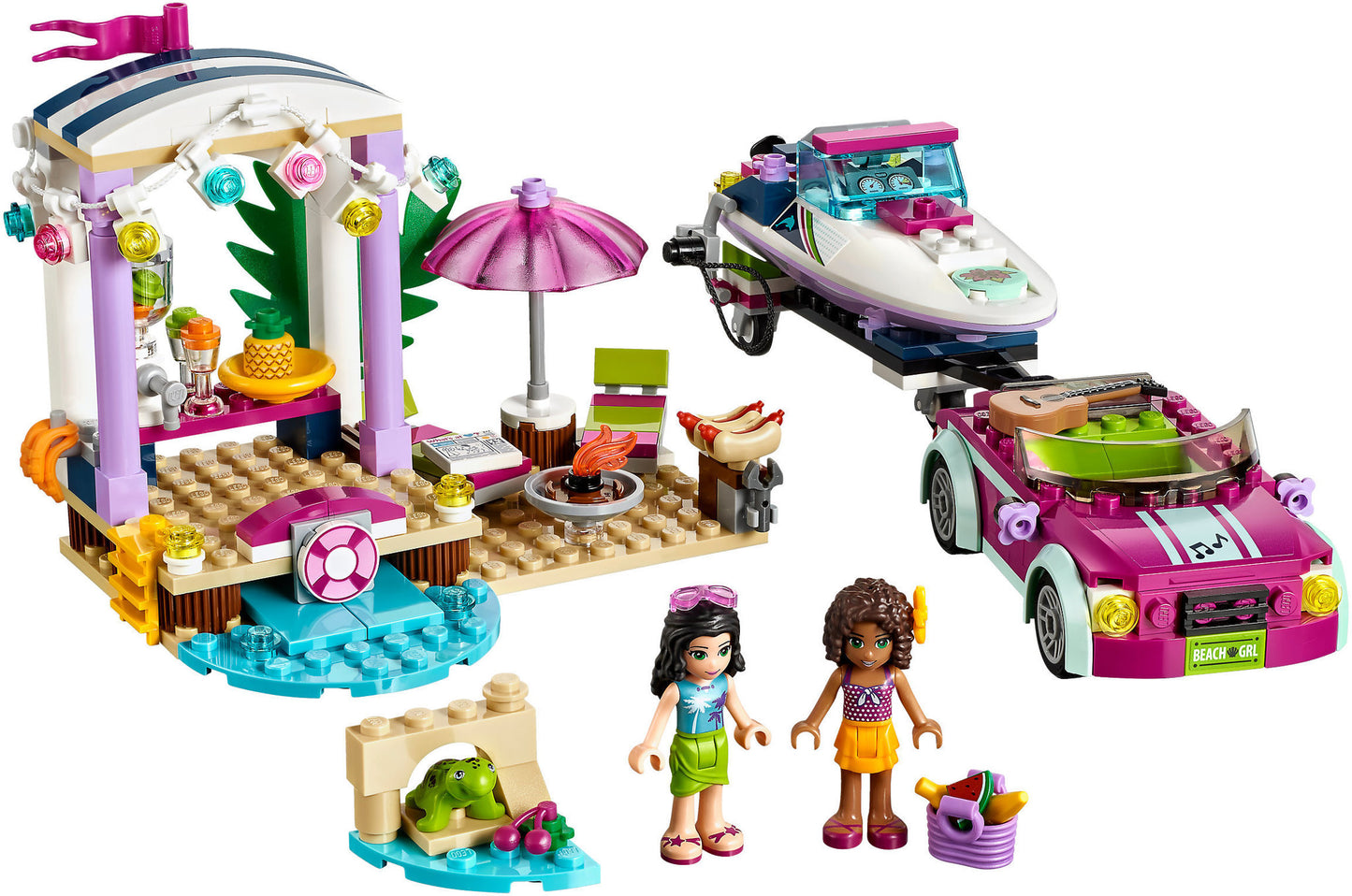 41316 LEGO Friends - Il Trasportatore di Motoscafi di Andrea