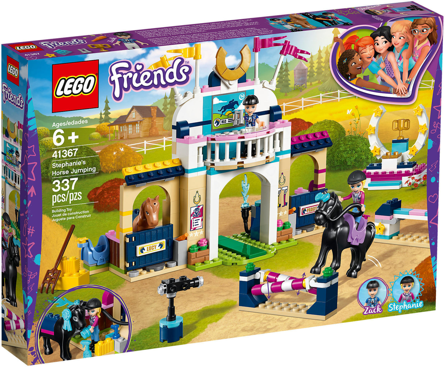 41367 LEGO Friends - La Gara Di Equitazione Di Stephanie