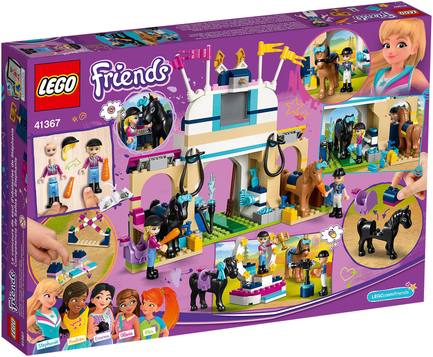 41367 LEGO Friends - La Gara Di Equitazione Di Stephanie