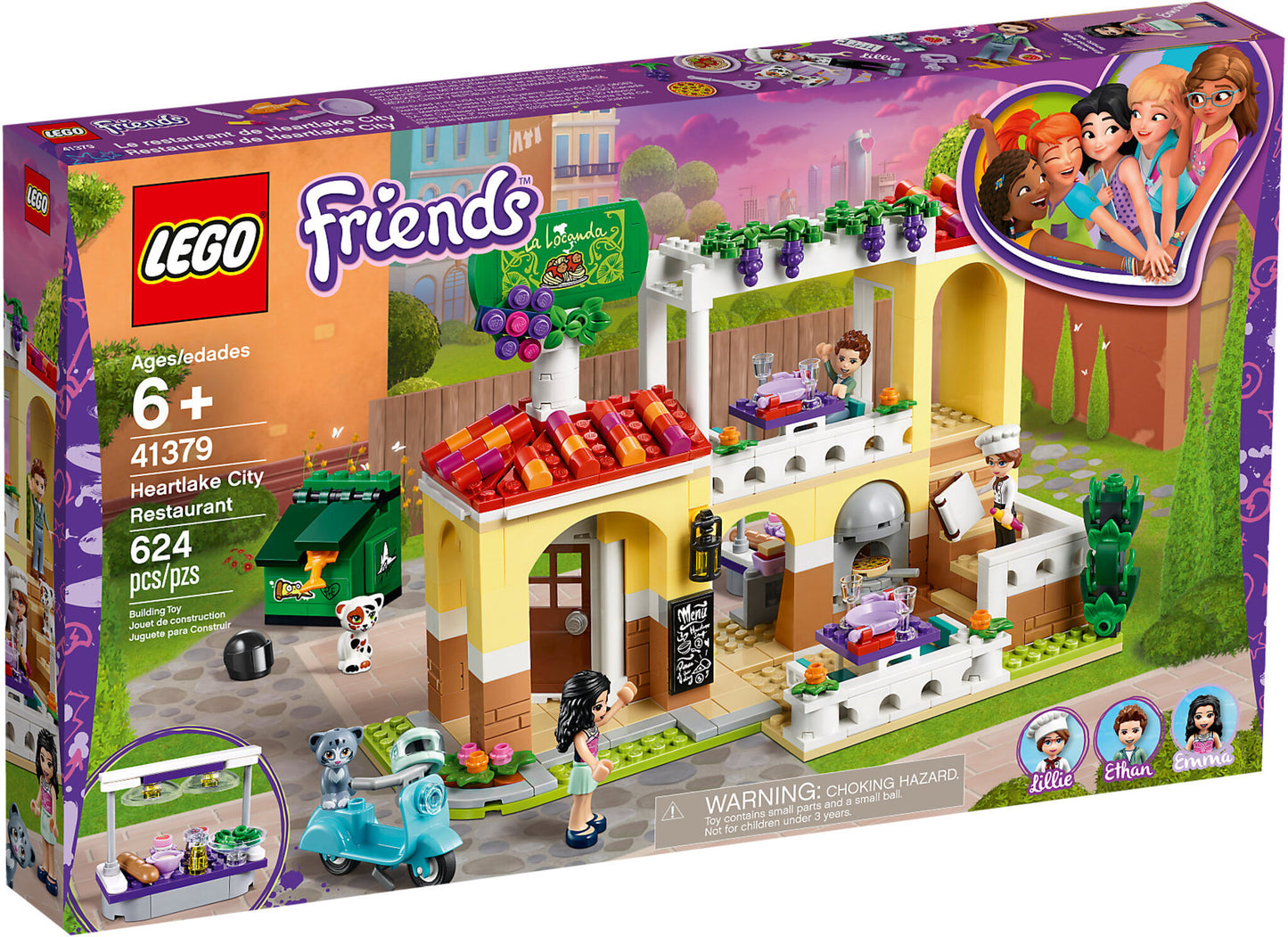 41379 LEGO Friends - Il Ristorante di Heartlake City