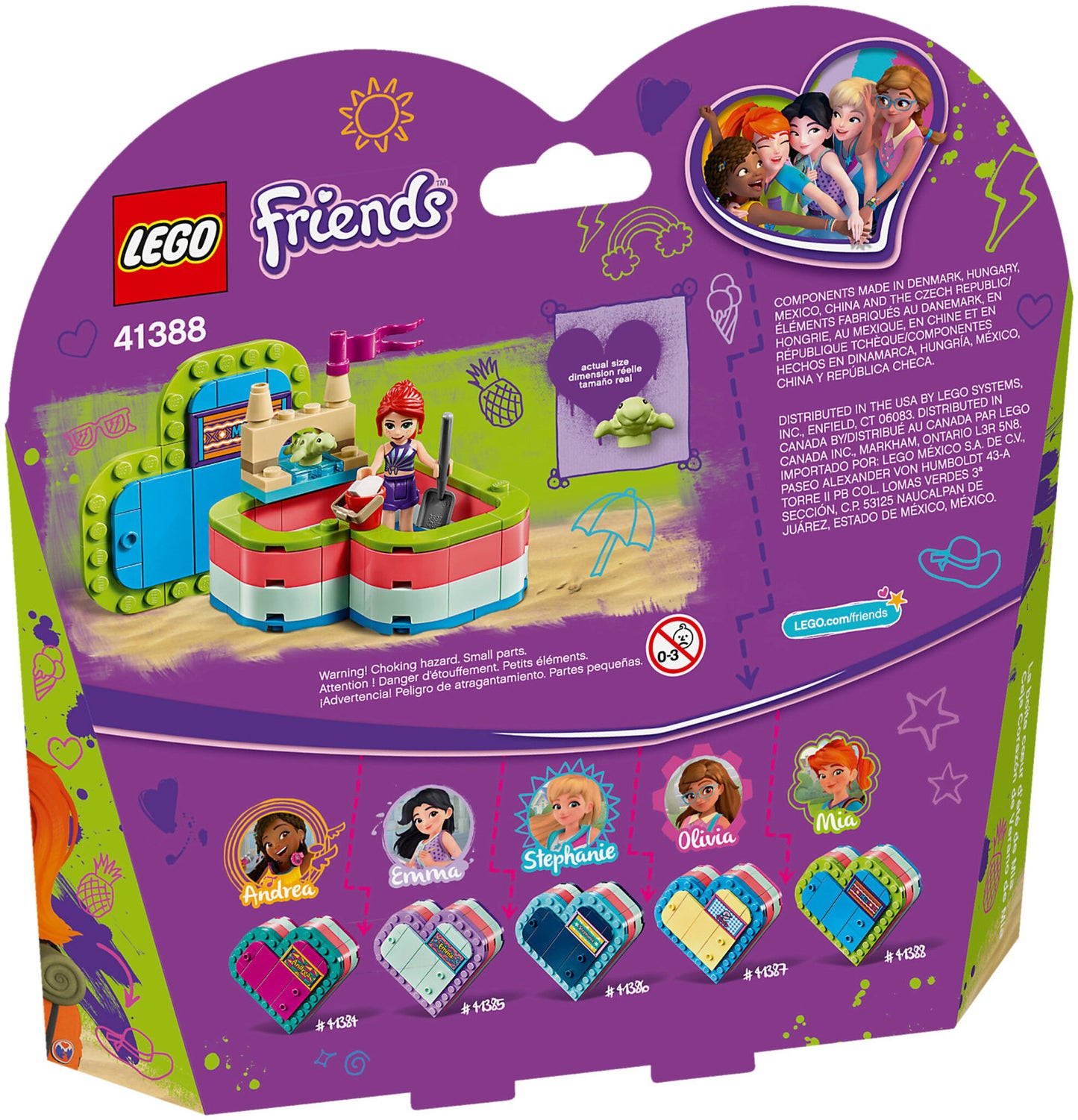 41388 LEGO Friends - La Scatola del Cuore dell'Estate di Mia