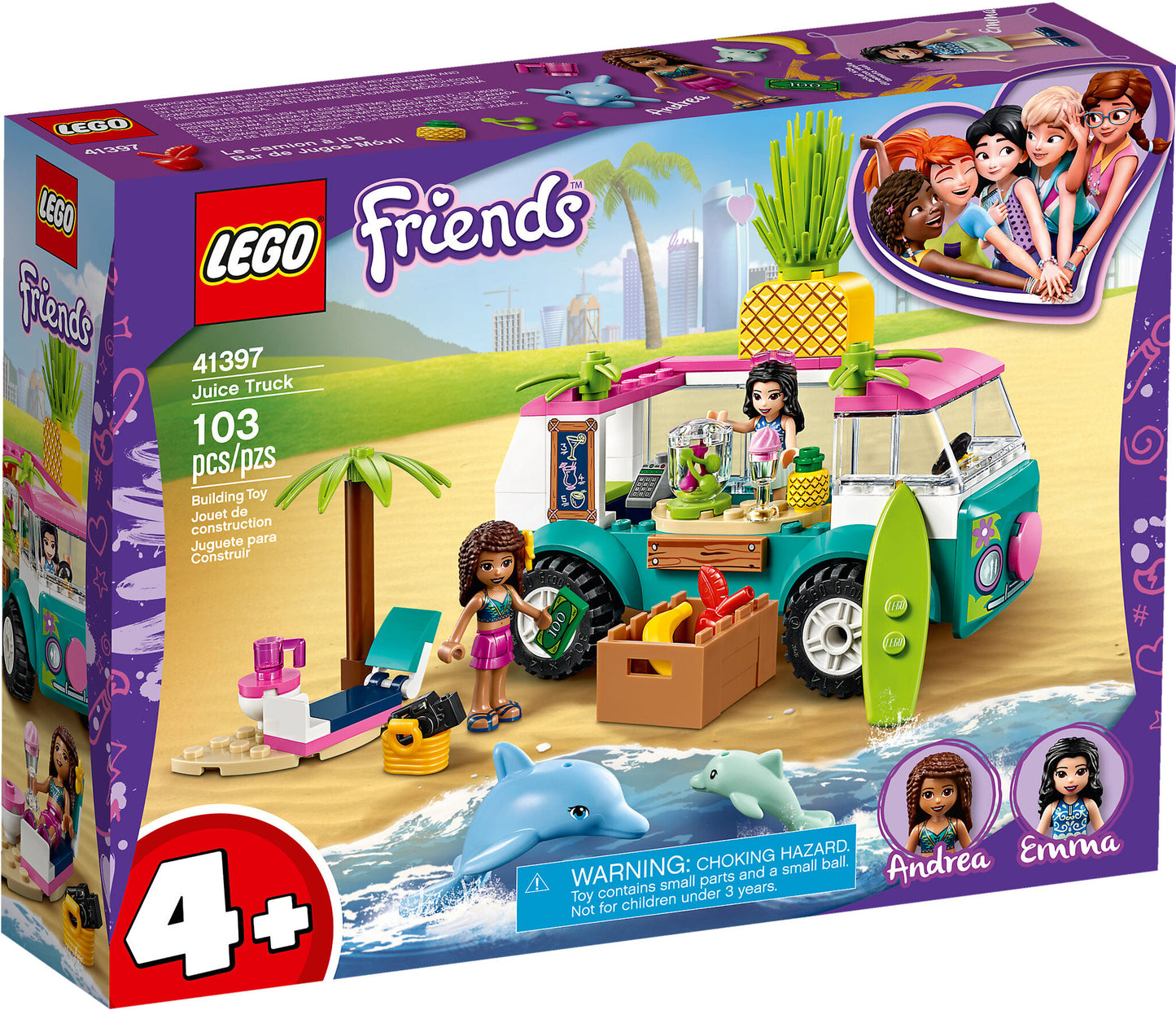 41397 LEGO Friends - Il Furgone Dei Frullati