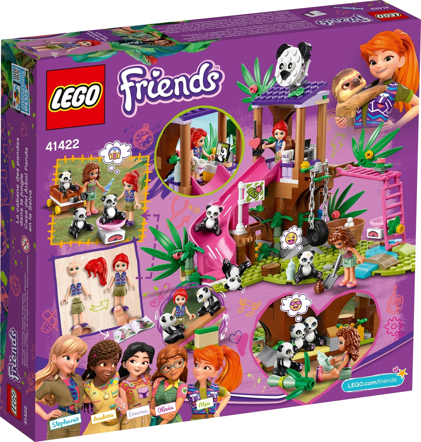41422 LEGO Friends - La Casetta sull'Albero del Panda