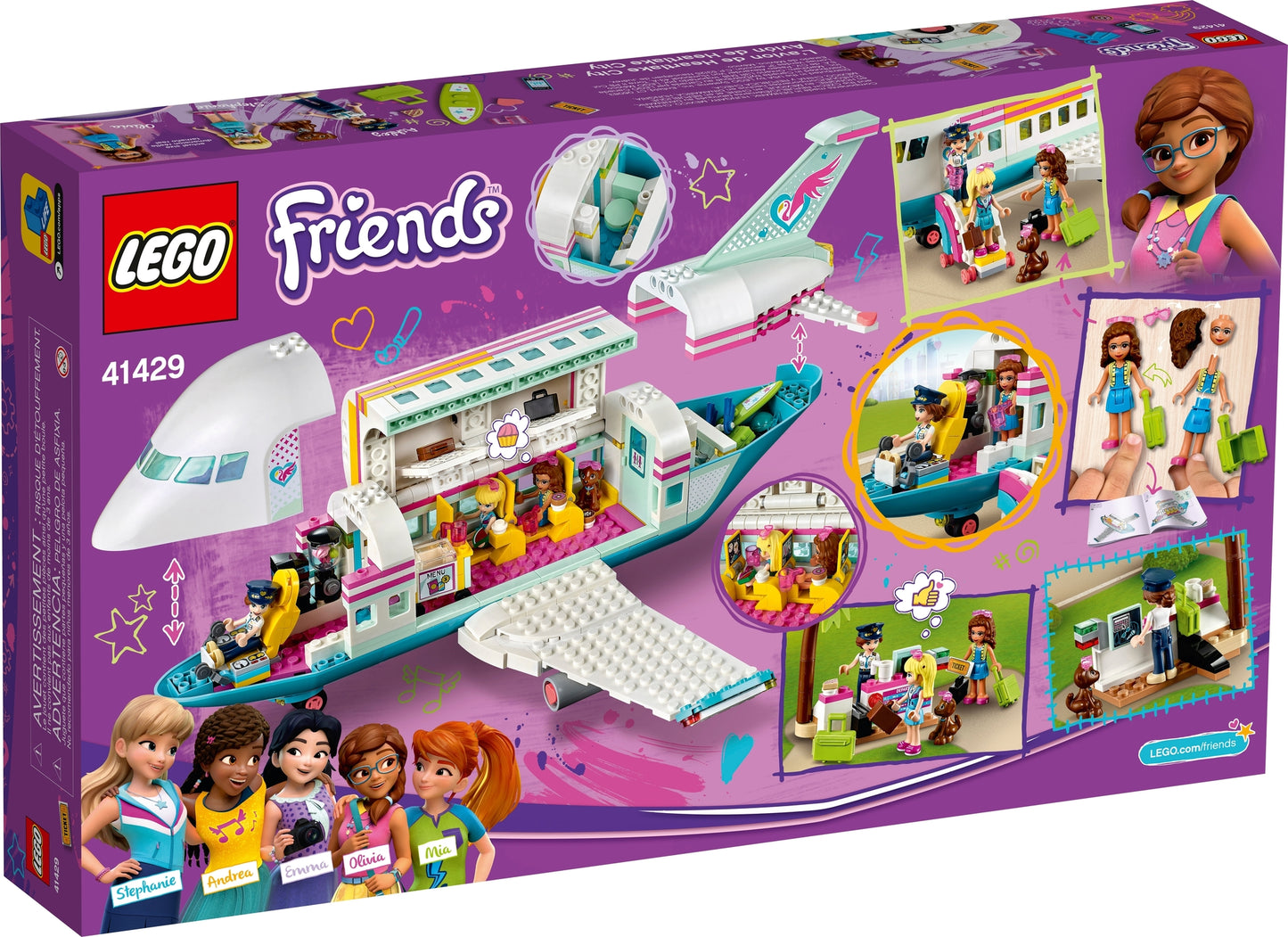 41429 LEGO Friends - L'Aereo di Heartlake City