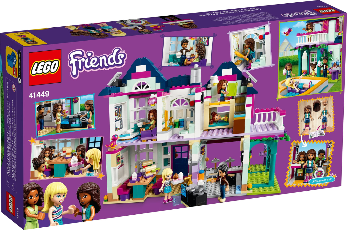 41449 LEGO Friends - La Villetta Familiare di Andrea