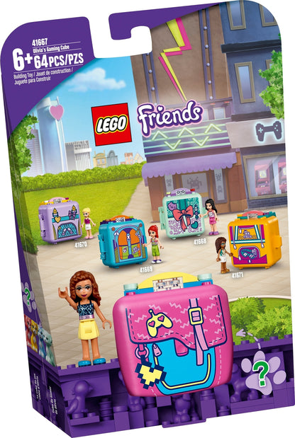 41667 LEGO Friends - Il Cubo dei Videogiochi di Olivia