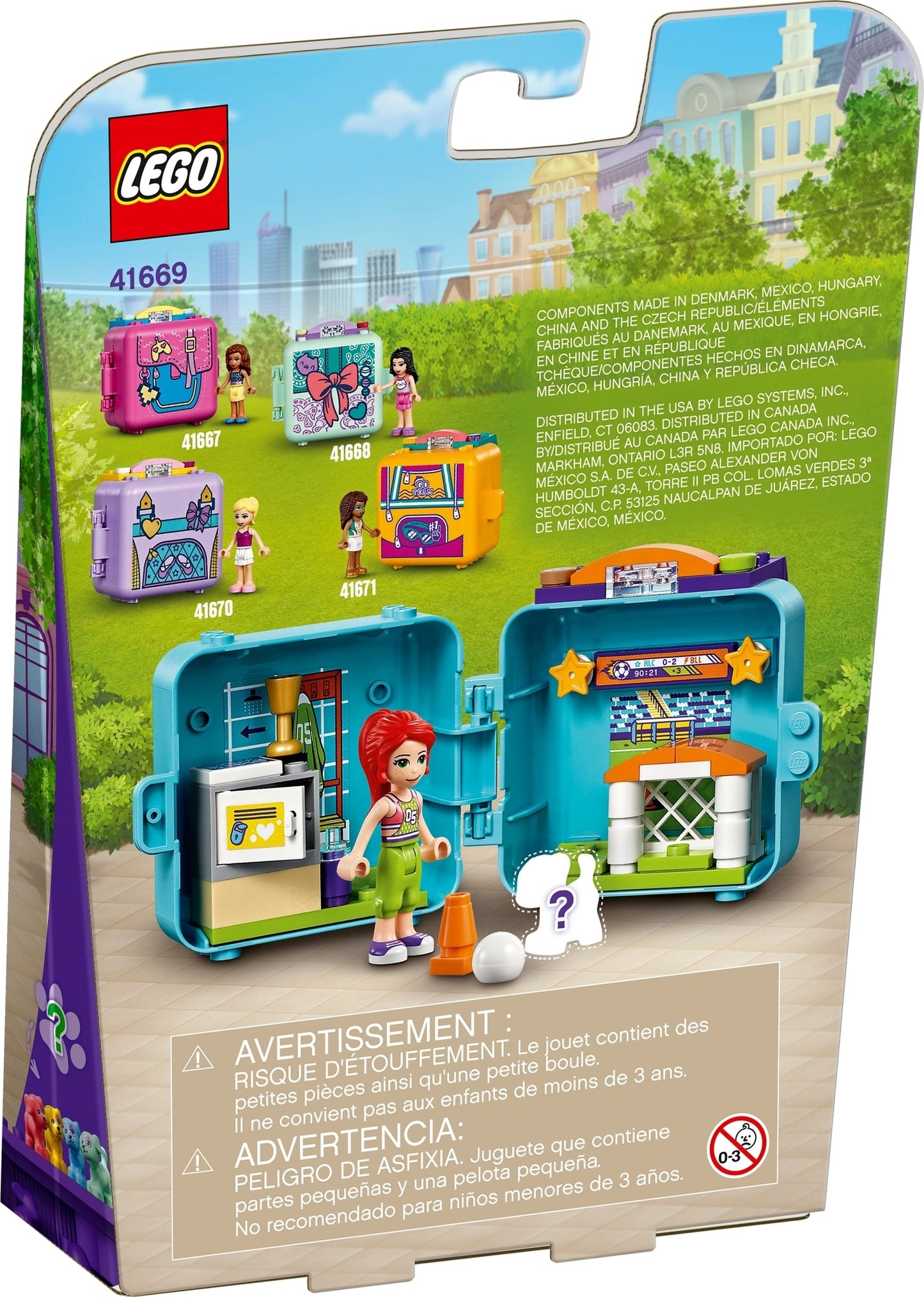 41669 LEGO Friends - Il Cubo del Calcio di Mia