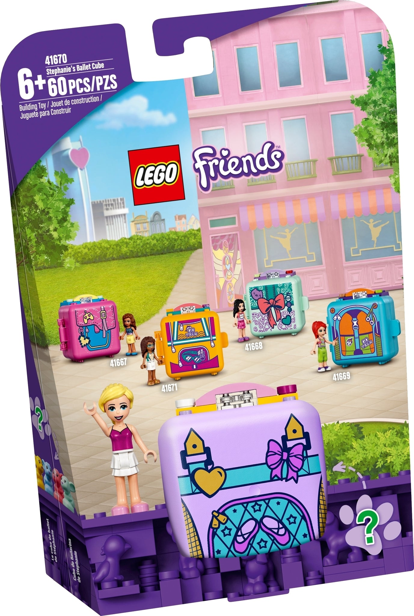 41670 LEGO Friends - Il Cubo del Balletto di Stephanie