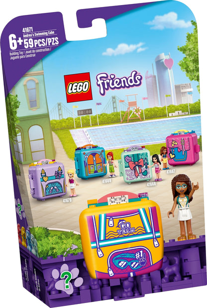 41671 LEGO Friends - Il Cubo della Piscina di Andrea