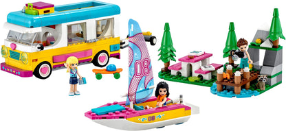 41681 LEGO Friends - Camper Van nel Bosco con Barca a Vela