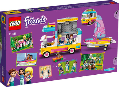 41681 LEGO Friends - Camper Van nel Bosco con Barca a Vela