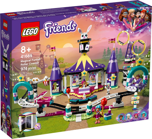 41685 LEGO Friends - Le Montagne Russe del Luna Park Magico