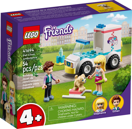 41694 LEGO Friends - Ambulanza della clinica veterinaria