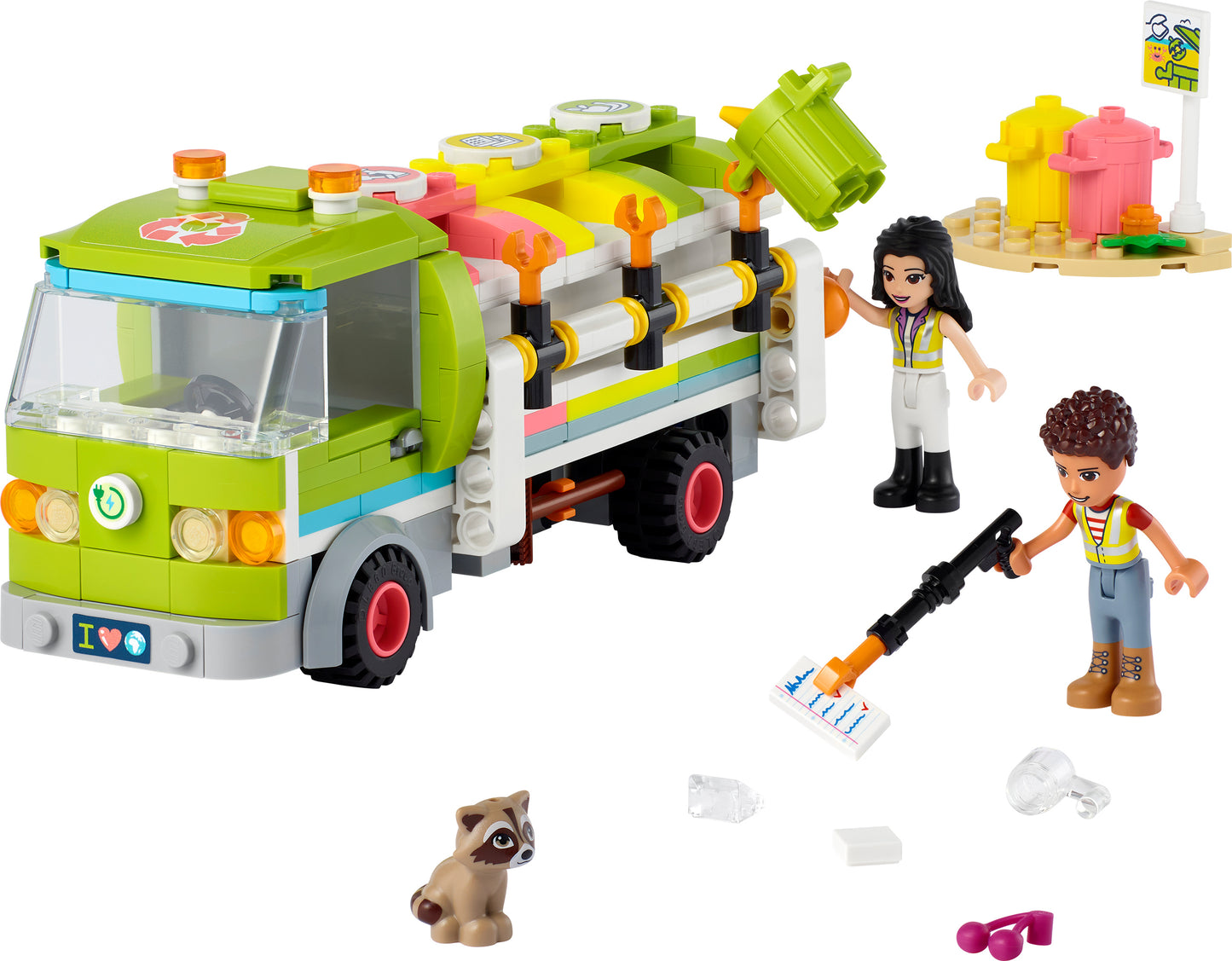 41712 LEGO Friends - Camion riciclaggio rifiuti