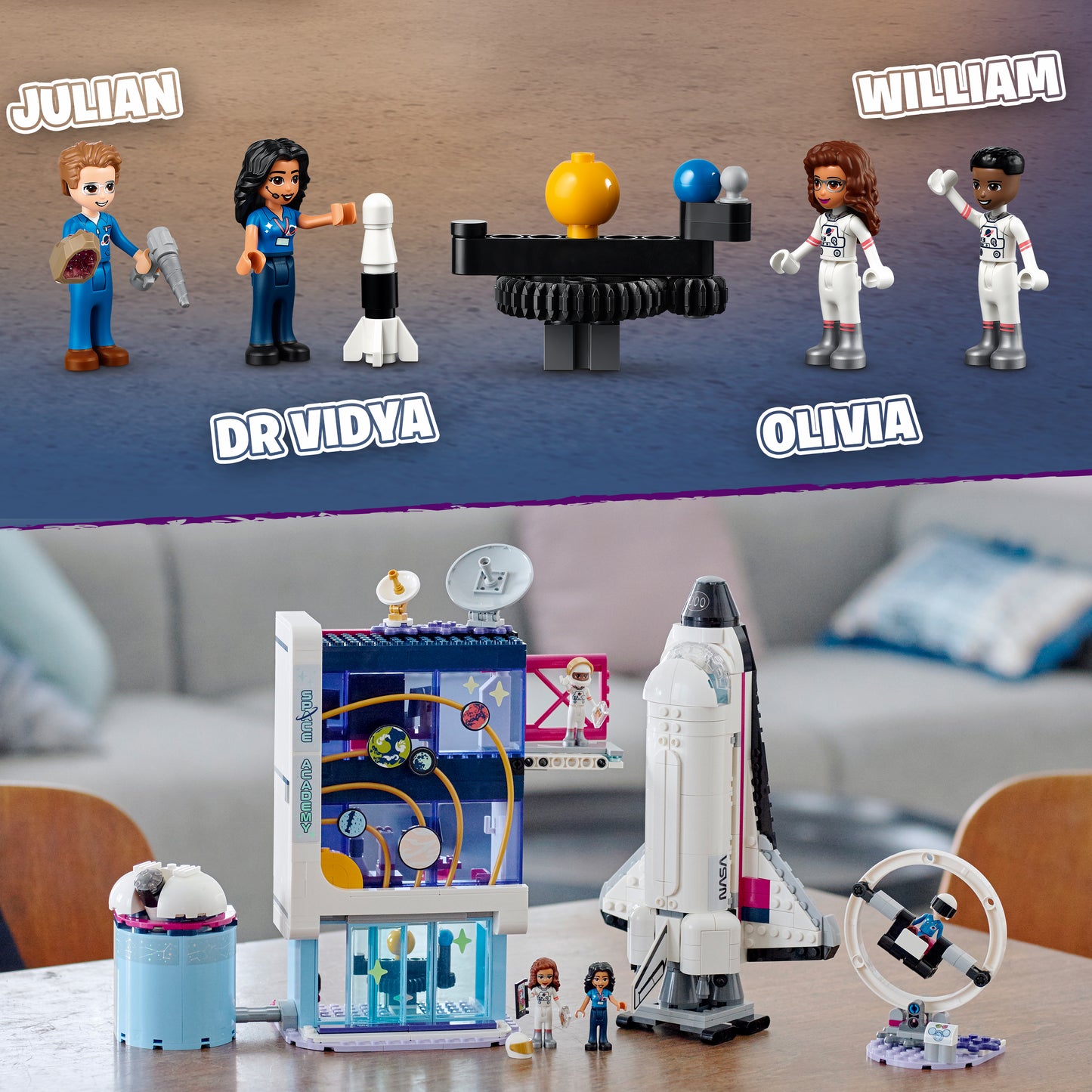 41713 LEGO Friends - L’accademia dello spazio di Olivia