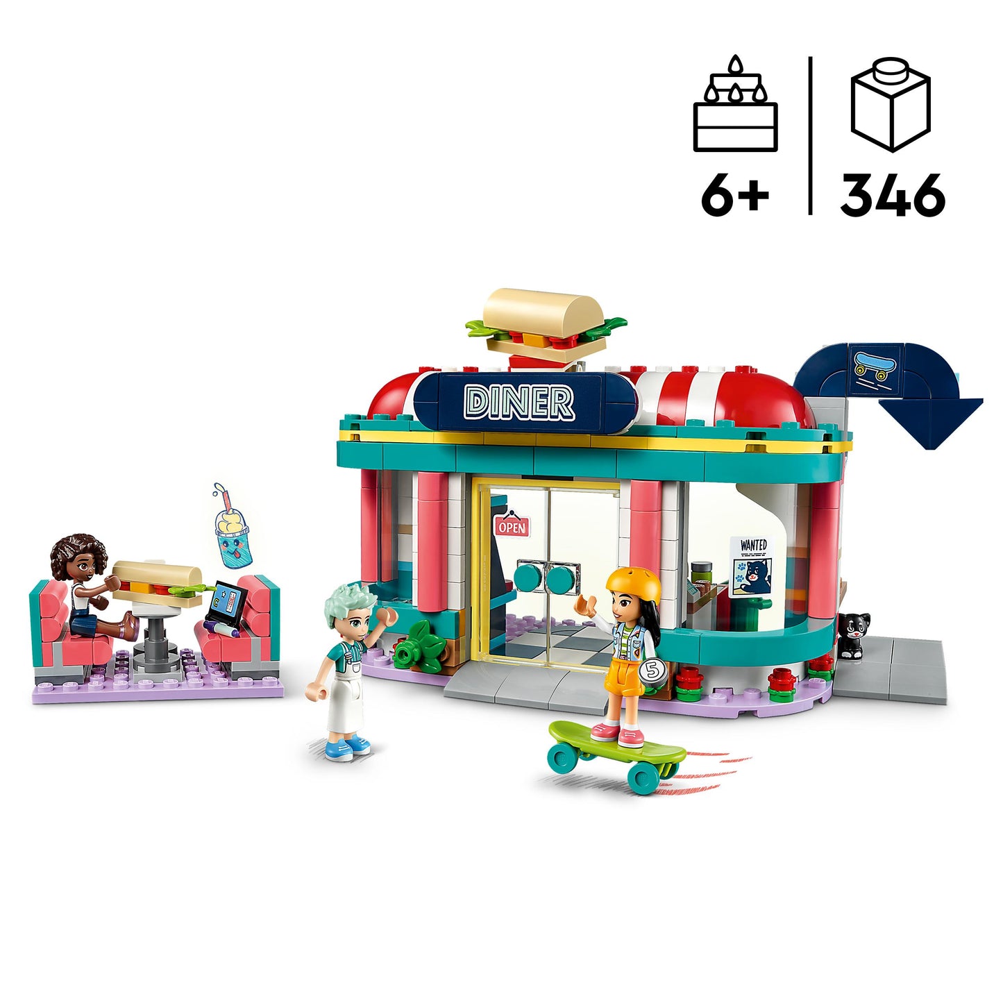 41728 LEGO Friends - Ristorante nel centro di Heartlake City