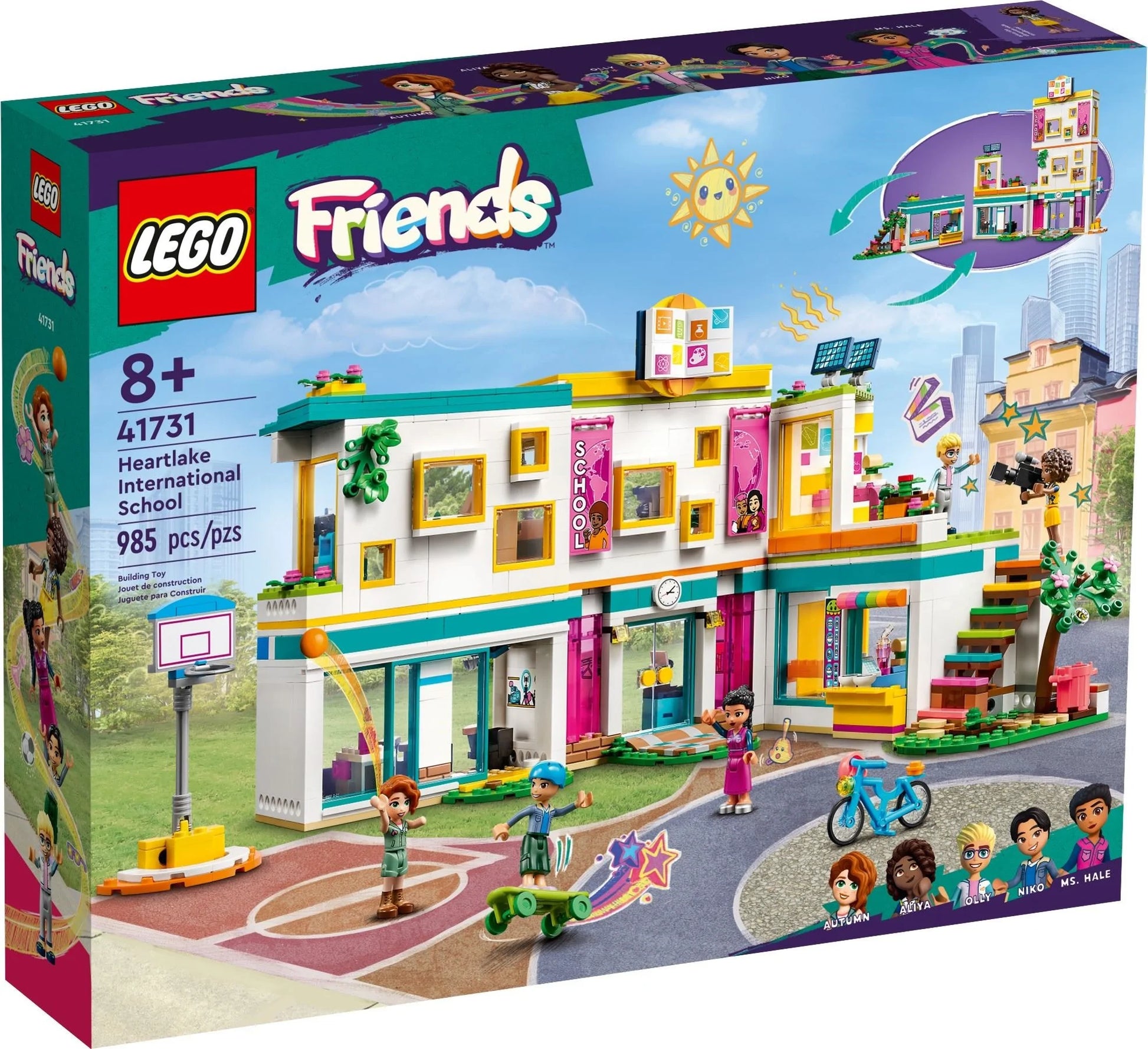 41731 LEGO Friends - La scuola Internazionale di Heartlake City –  sgorbatipiacenza