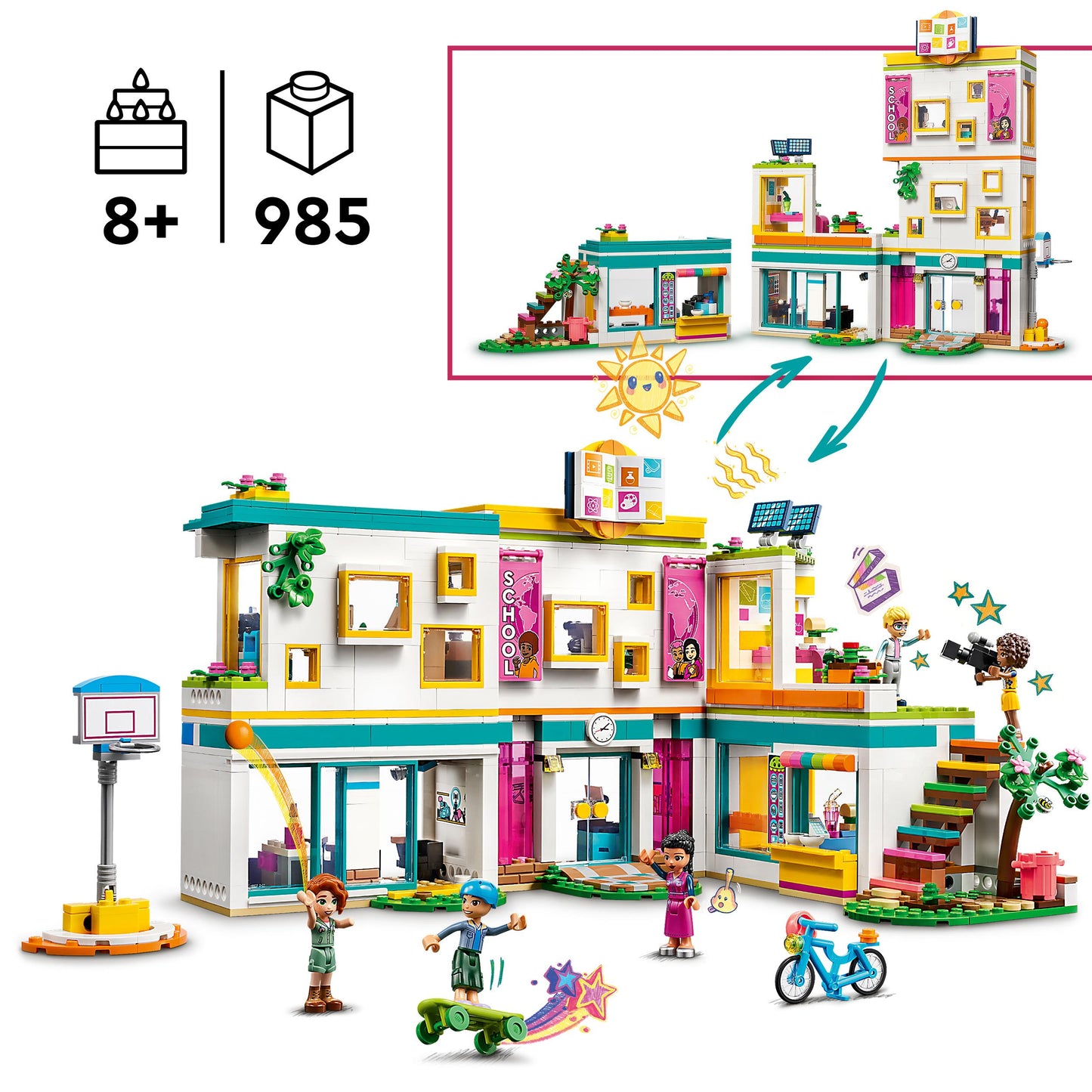 41731 LEGO Friends - La scuola Internazionale di Heartlake City