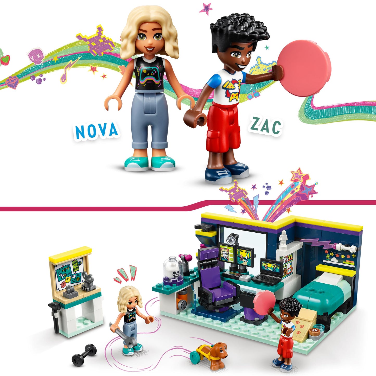 41755 LEGO Friends - La cameretta di Nova