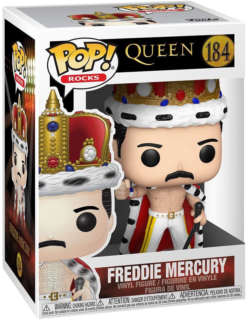 ROCKS 184 Funko Pop! - Freddie Mercury King
