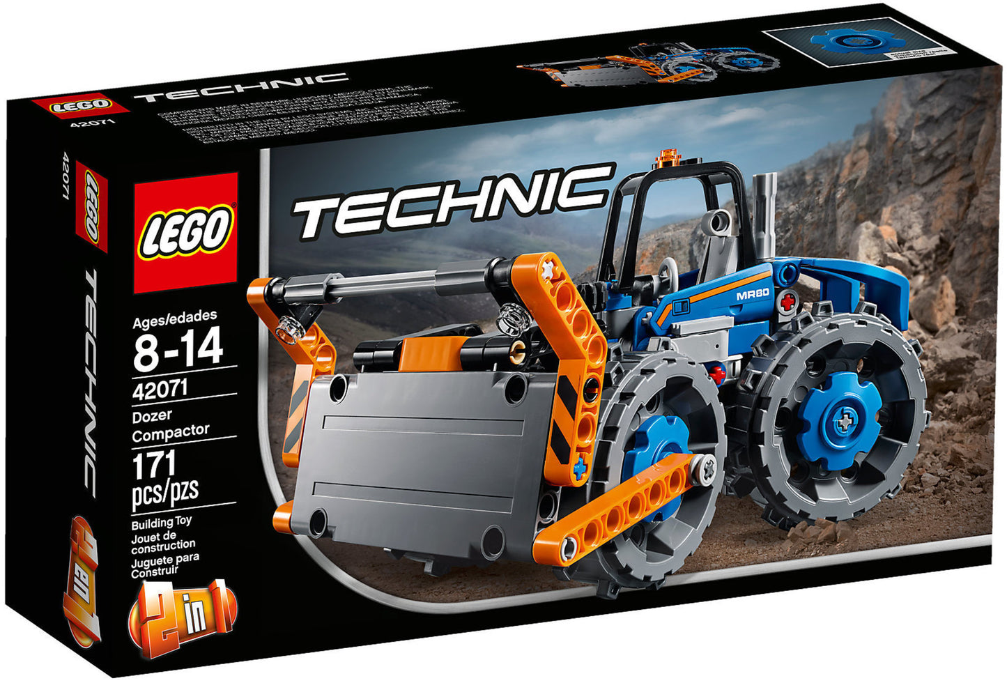 42071 LEGO Technic - Ruspa Compattatrice
