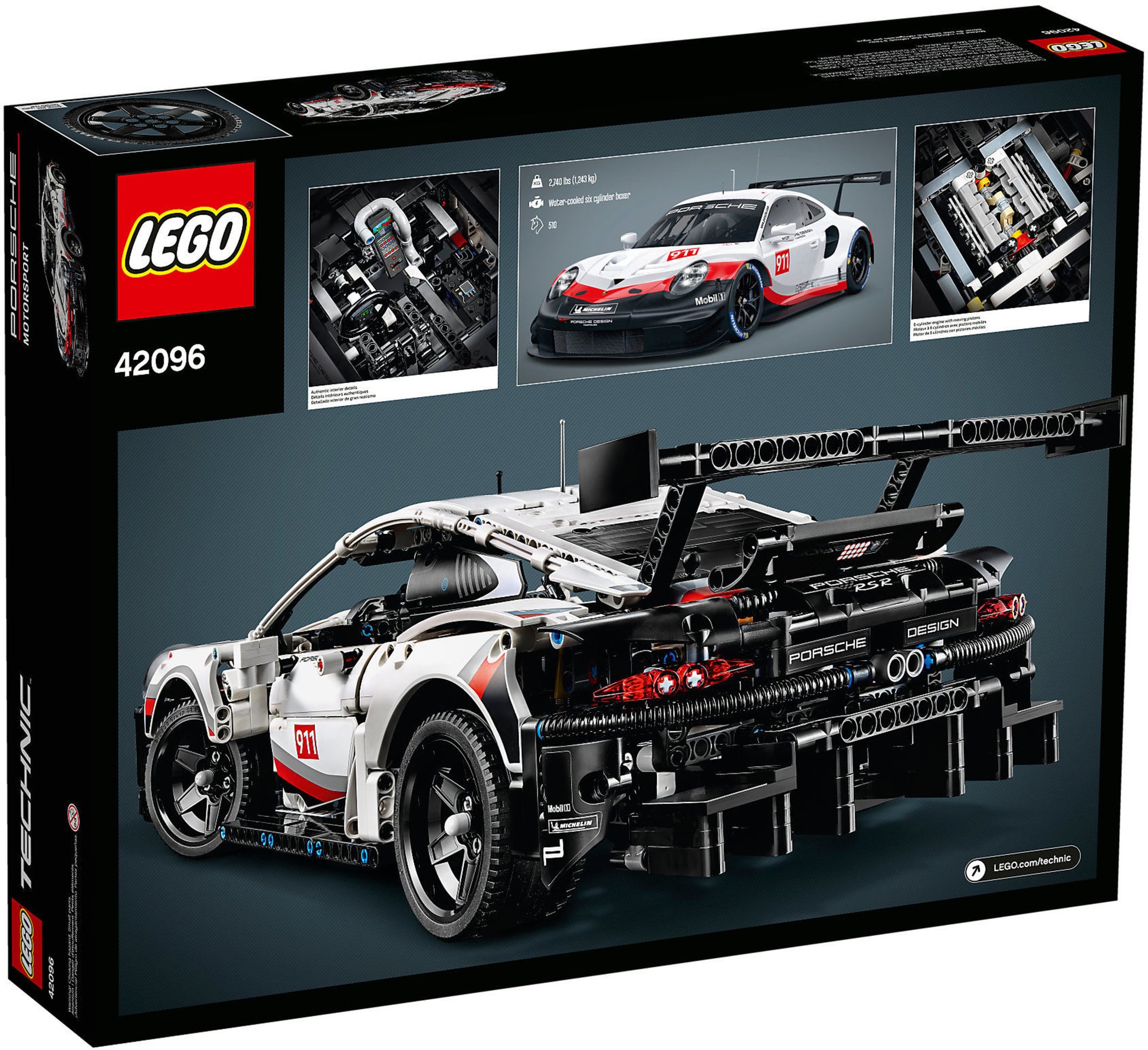 42096 LEGO Technic - Porsche 911 Rsr – sgorbatipiacenza
