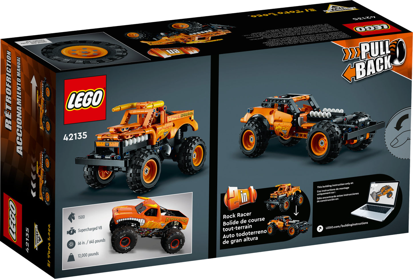 42135 LEGO Technic - Monster Jam™ El Toro Loco™