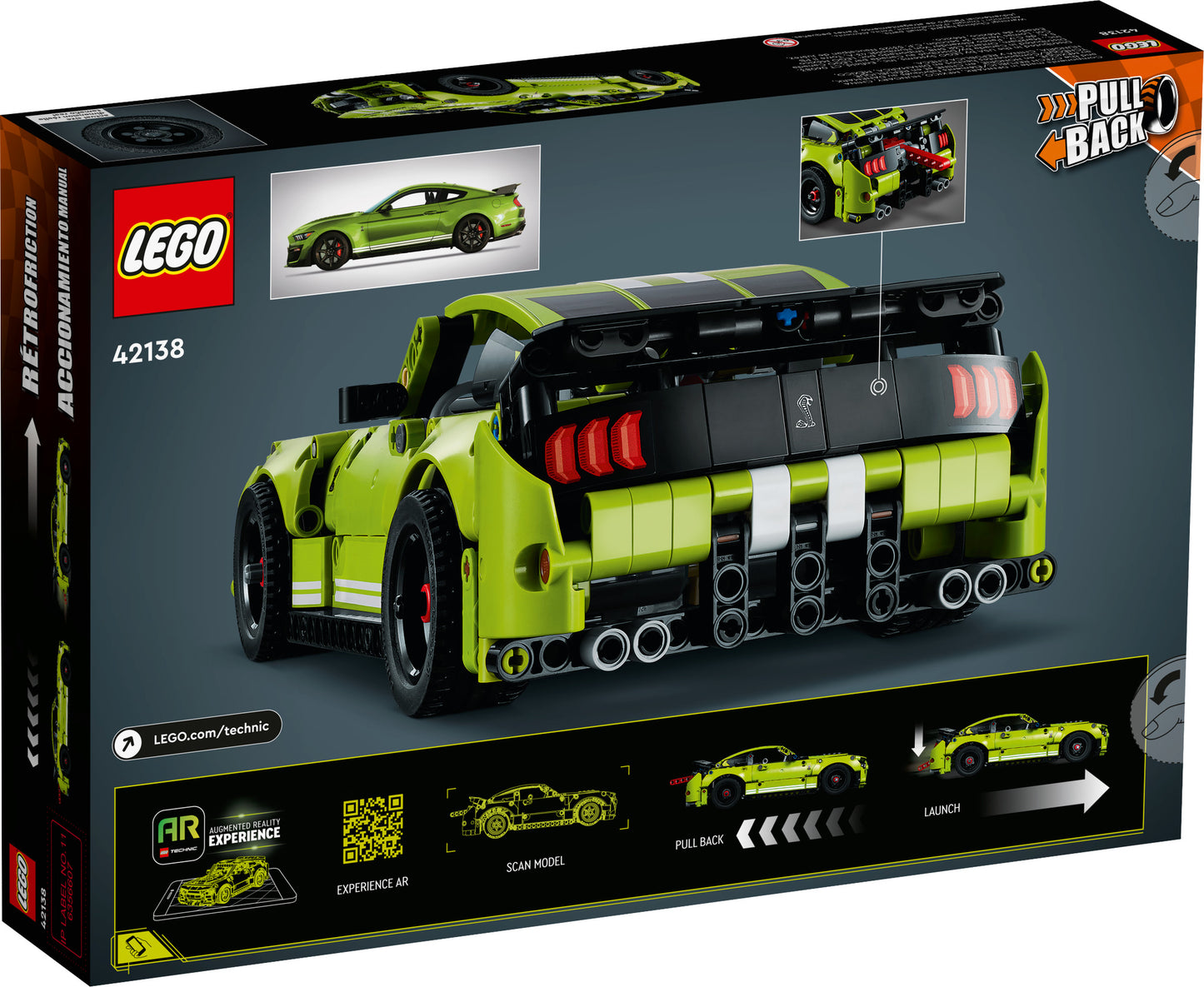 42138 LEGO Technic - Ford Mustang Shelby® Gt500®