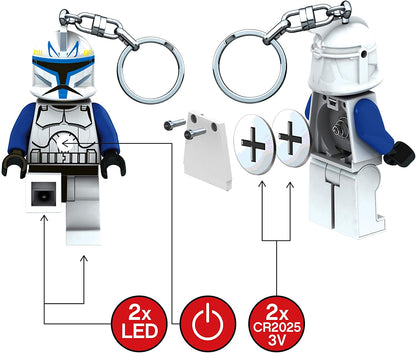 42 LEGO Portachiavi Led - Star Wars - Capitano Rex