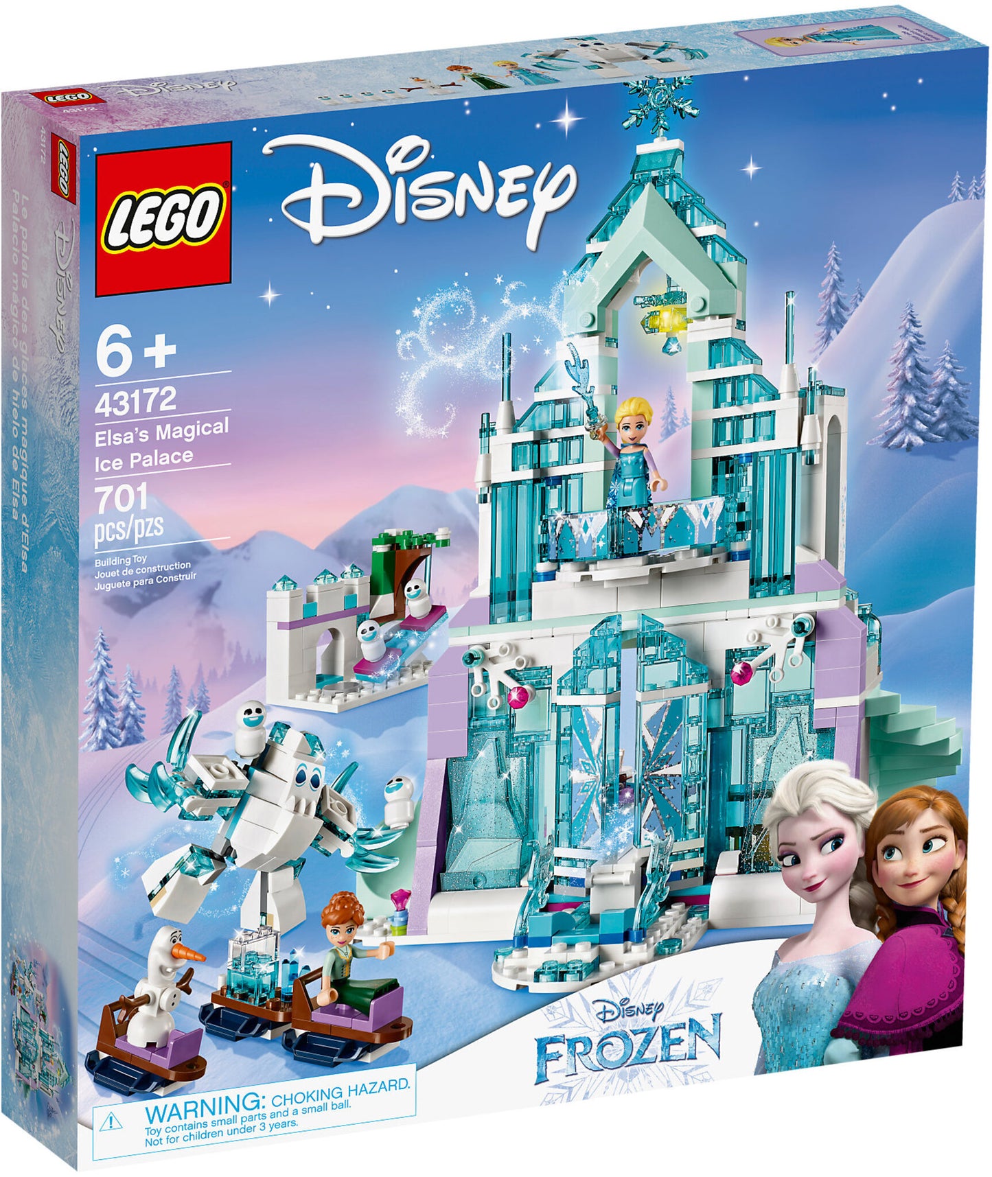 43172 LEGO Disney - Il Magico Castello Di Ghiaccio Di Elsa