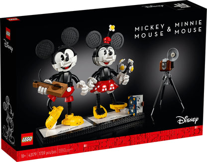 43179 LEGO Disney - Personaggi Costruibili di Topolino e Minnie