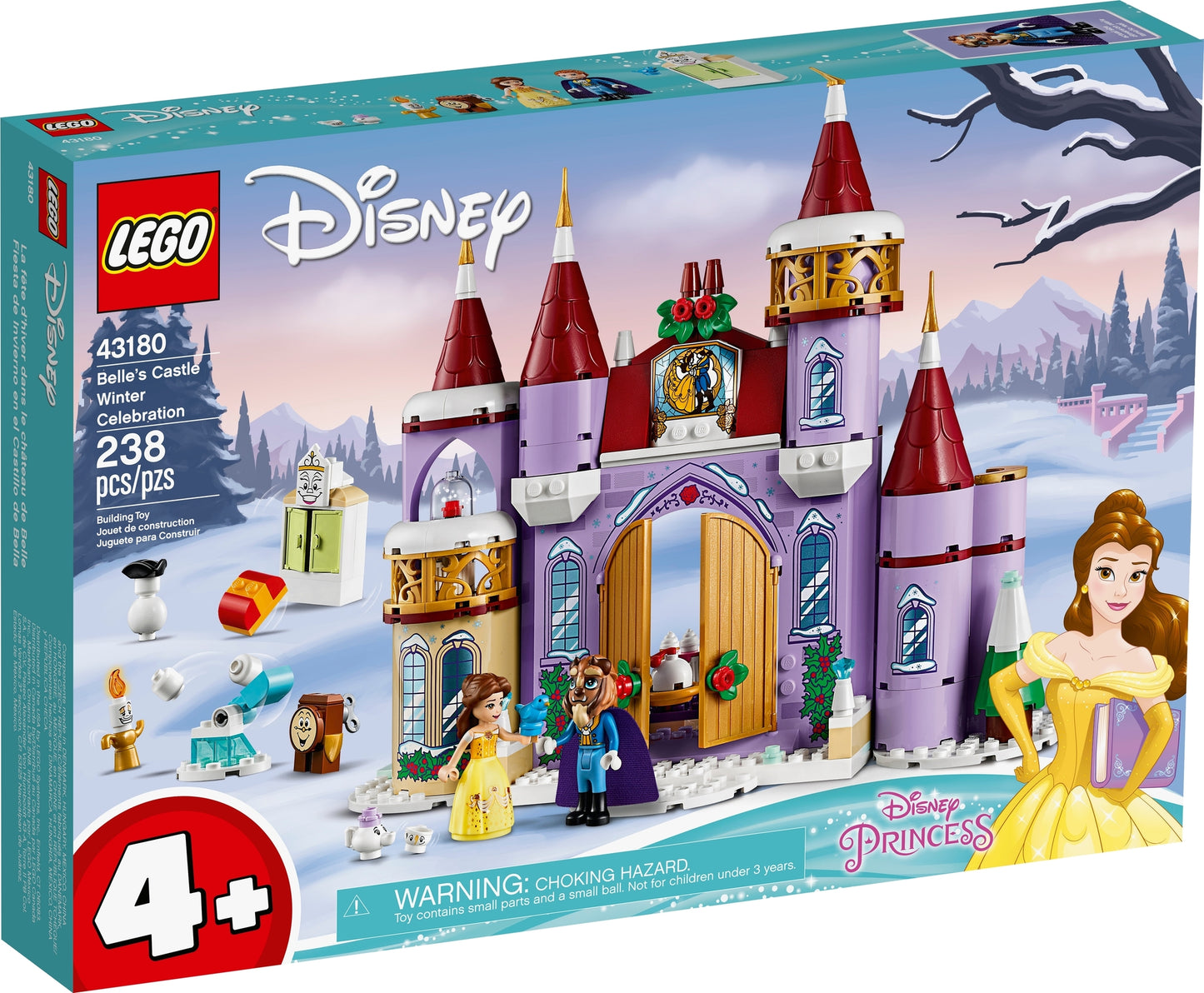 43180 LEGO Disney - La Festa d'Inverno al Castello di Belle