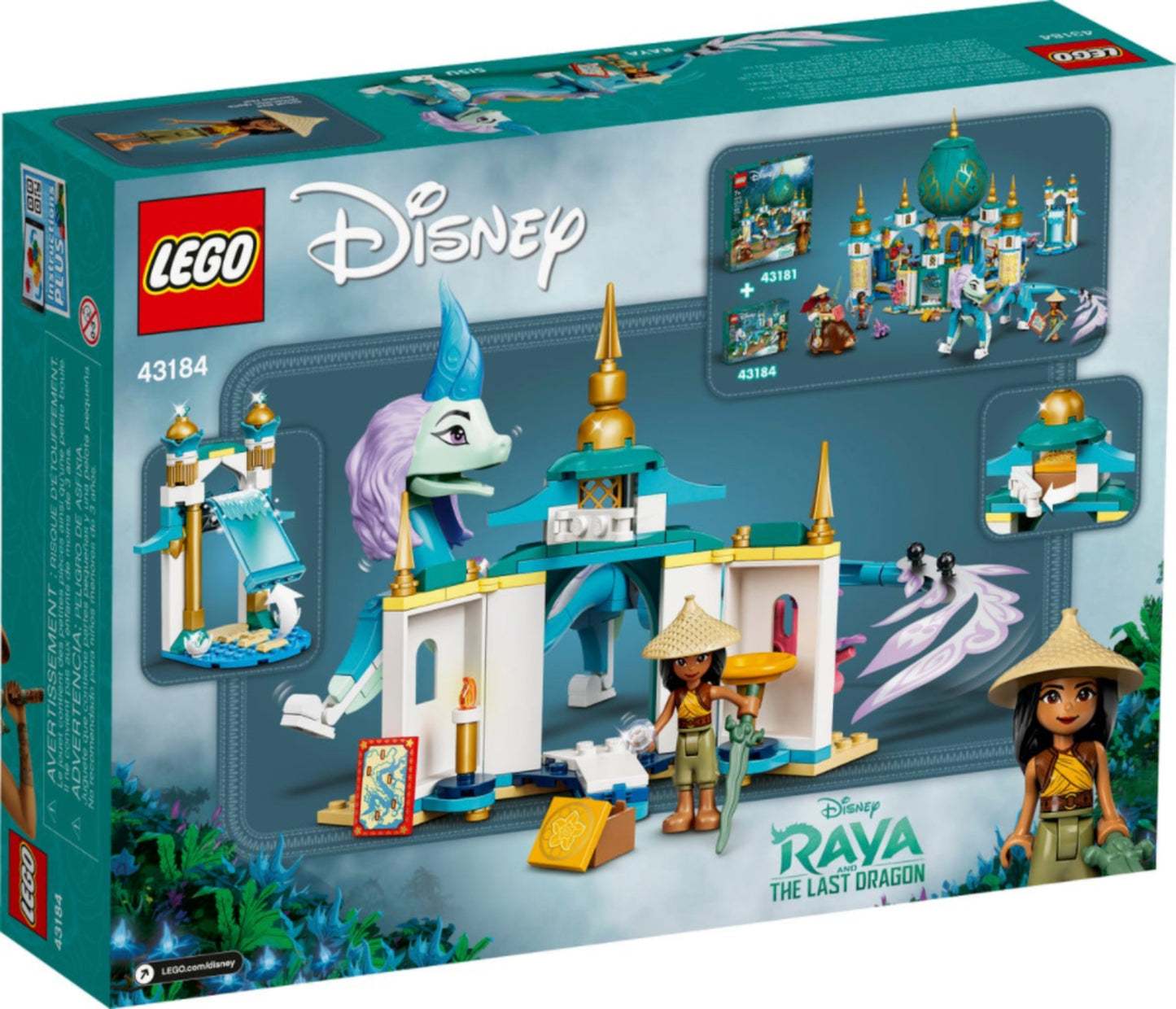 43184 LEGO Disney - Raya e Il Drago Sisu