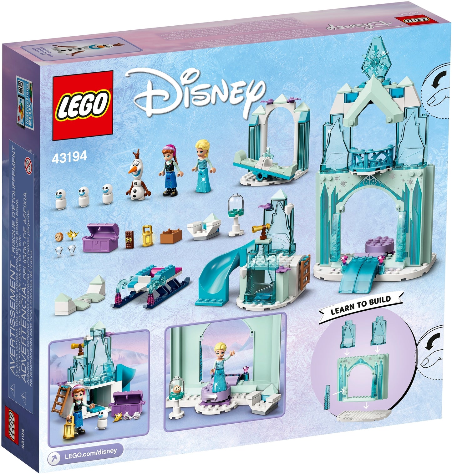 43194 LEGO Disney - Il Paese delle Meraviglie Ghiacciato di Anna ed Elsa