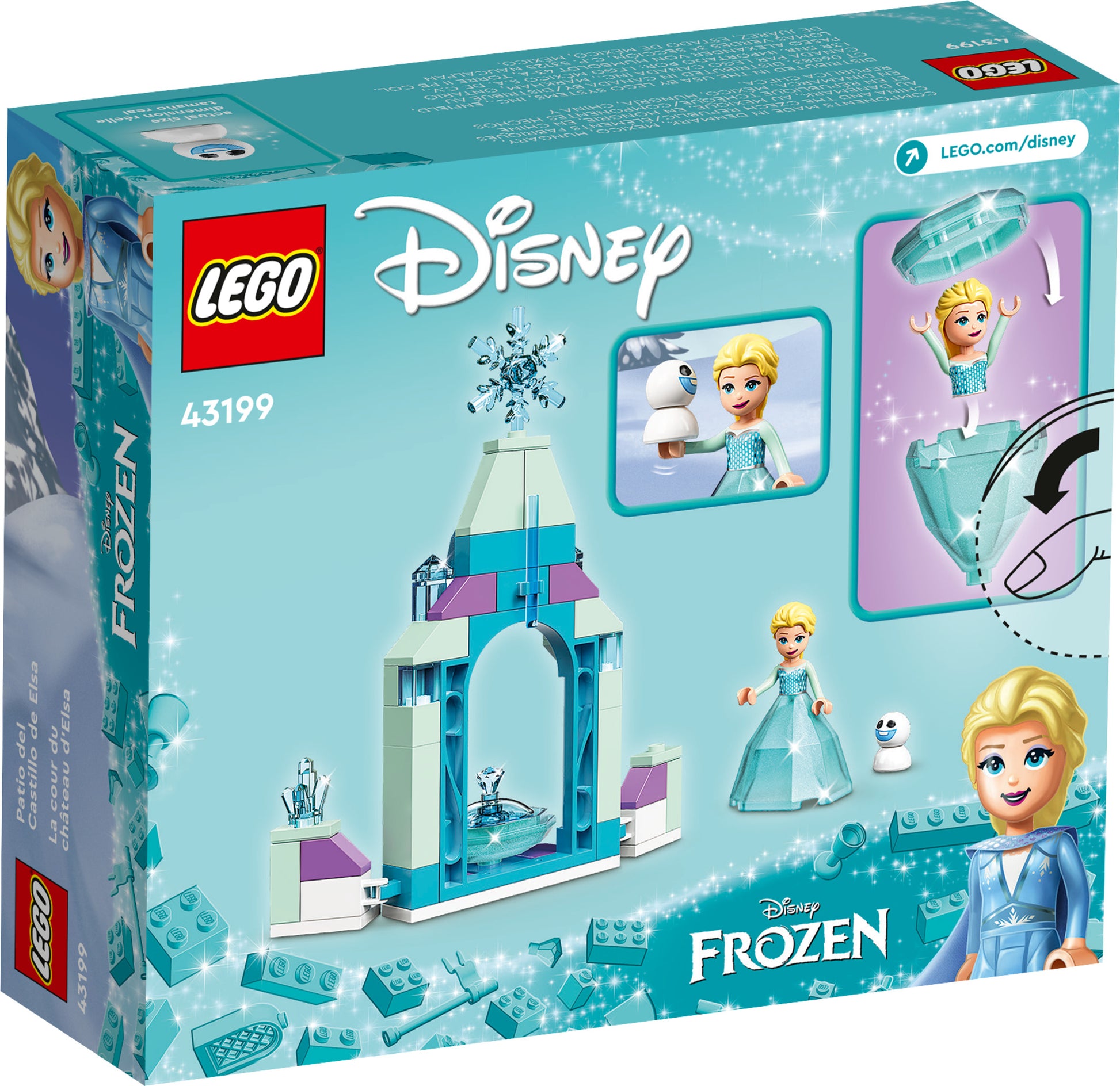 Lego Disney Frozen Princess Il Castello di Ghiaccio di Elsa