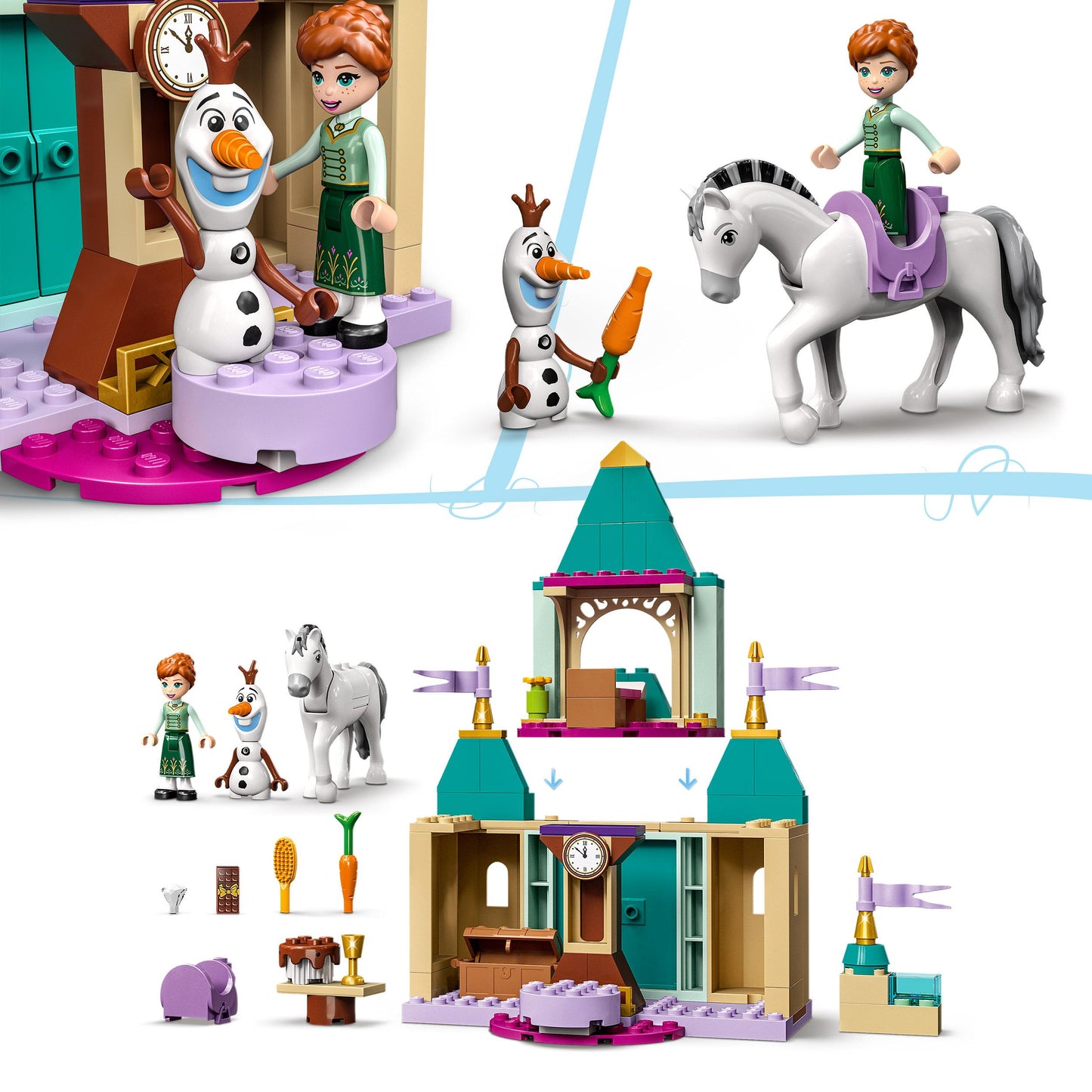 43204 LEGO Disney - Divertimento al castello di Anna e Olaf