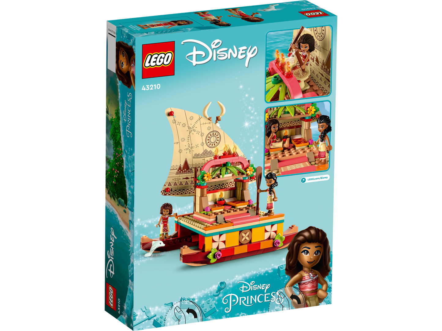 43210 LEGO Disney - La barca a vela di Vaiana