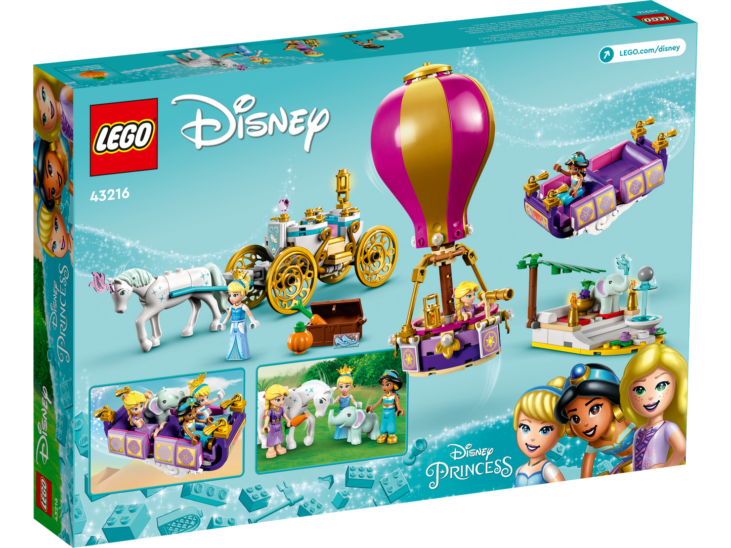 43216 LEGO Disney - Il viaggio incantato della principessa